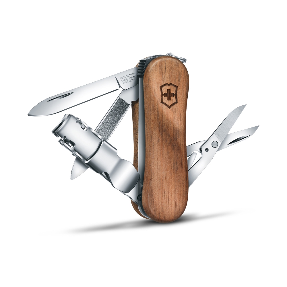 Victorinox Nail Clip Wood 580 Multi-Purpose Knife