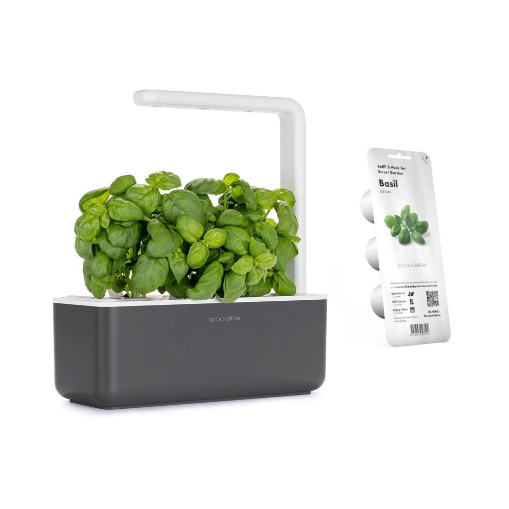 Click & Grow Complete Smart Garden 3 hydroponic vegetable garden kit