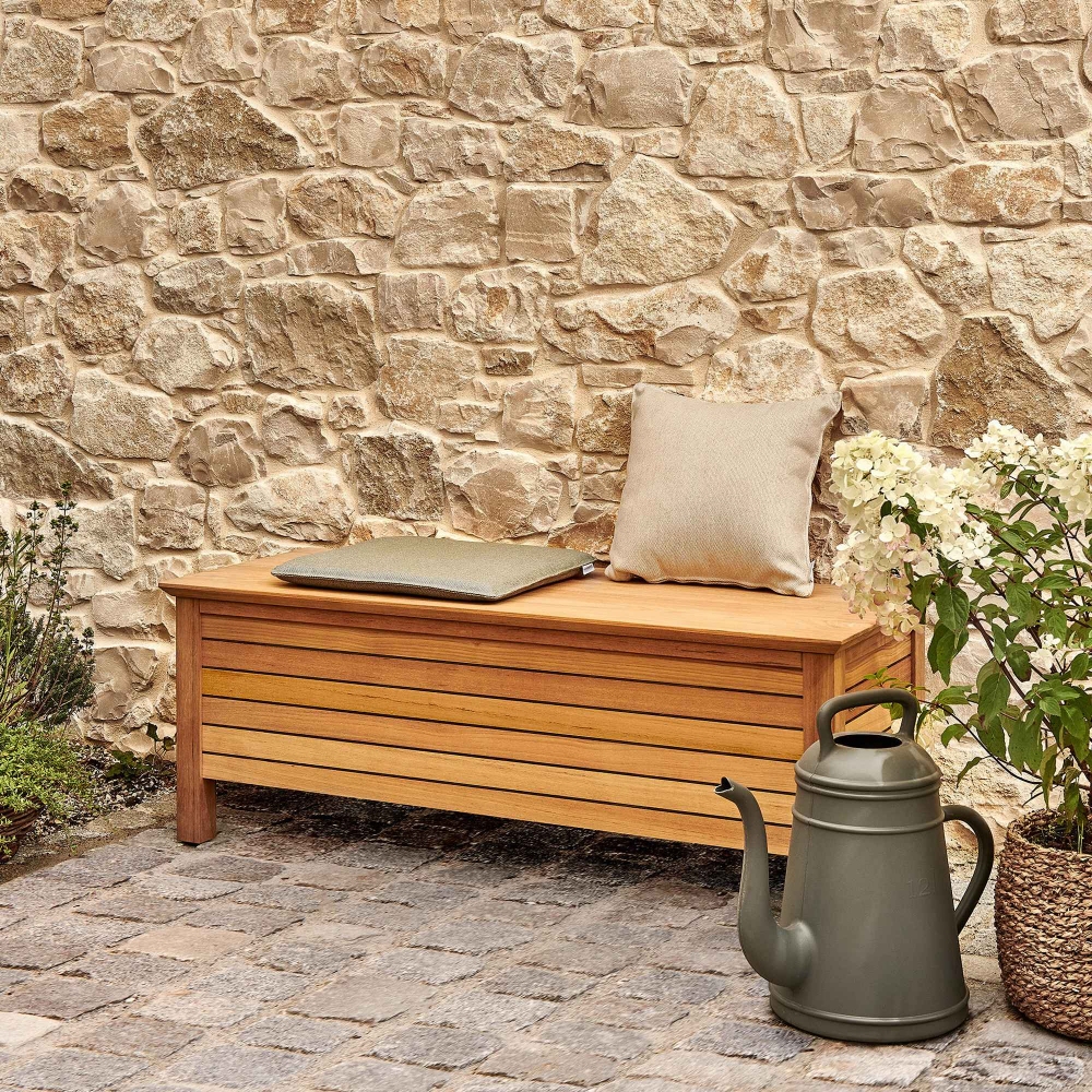 Weishäupl Cassapanca da esterno Deck 120x45x45h cm