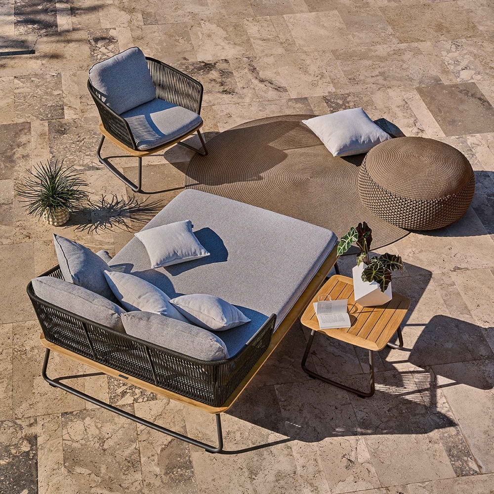 Weishäupl Denia outdoor daybed 180x137x74h cm