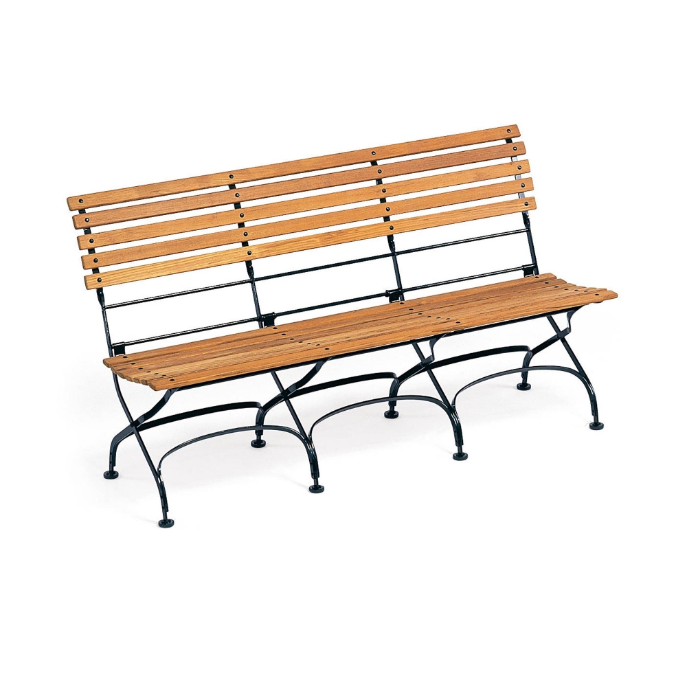 Weishäupl Classic 3-seater outdoor bench