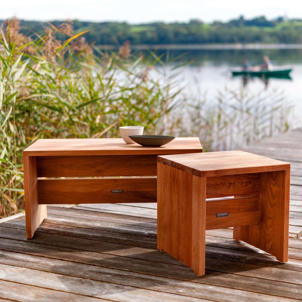 Weishäupl Cabin outdoor side table 80x40x40h cm