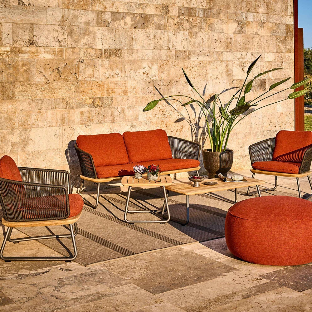 Weishäupl Tavolino da esterno Denia 55x55x43h cm