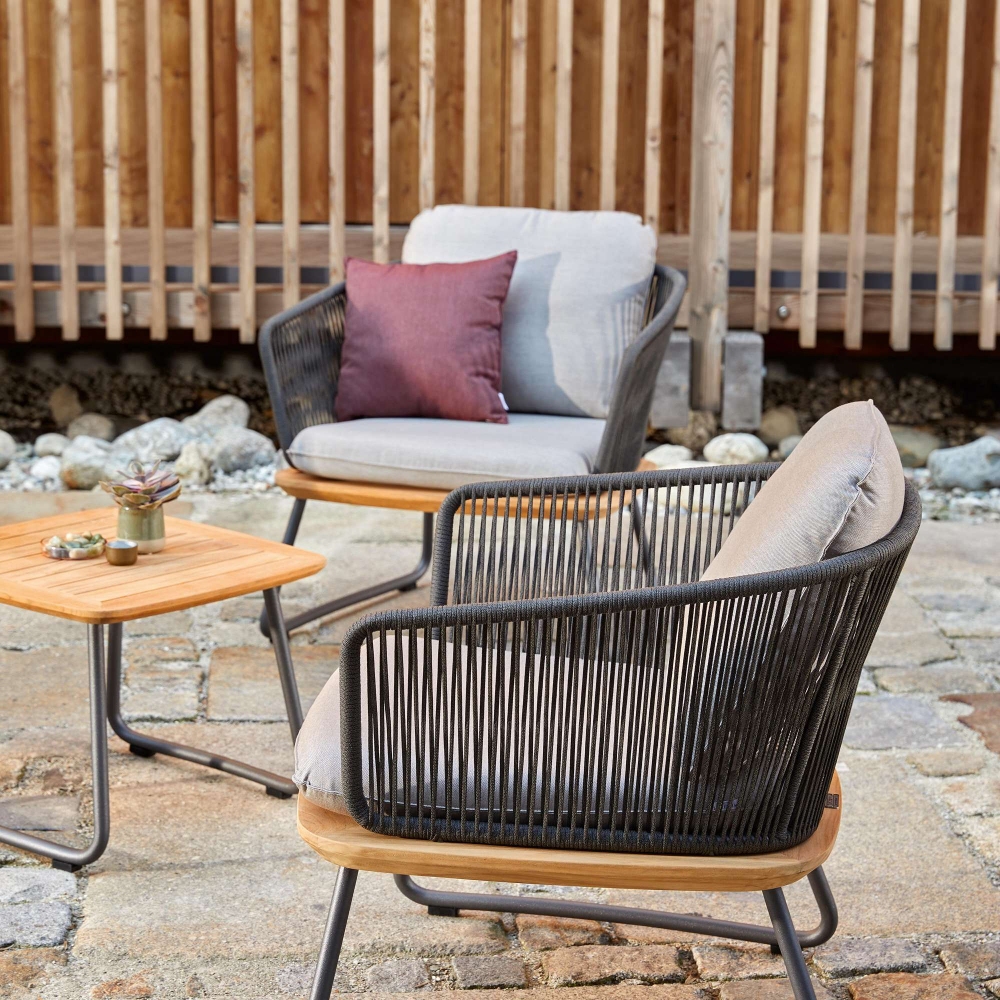 Weishäupl Denia outdoor coffee table 55x55x43h cm