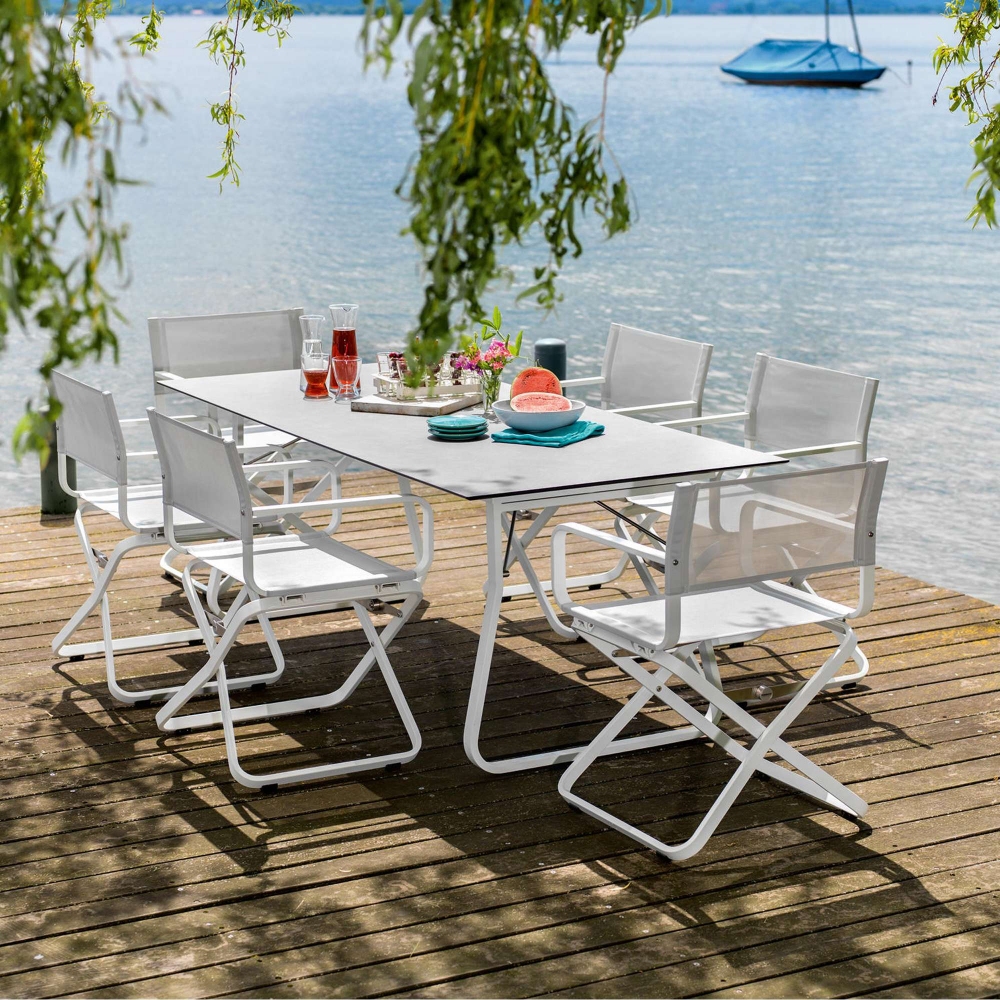 Weishäupl Tavolo da esterno Ahoi 200x90x73 cm