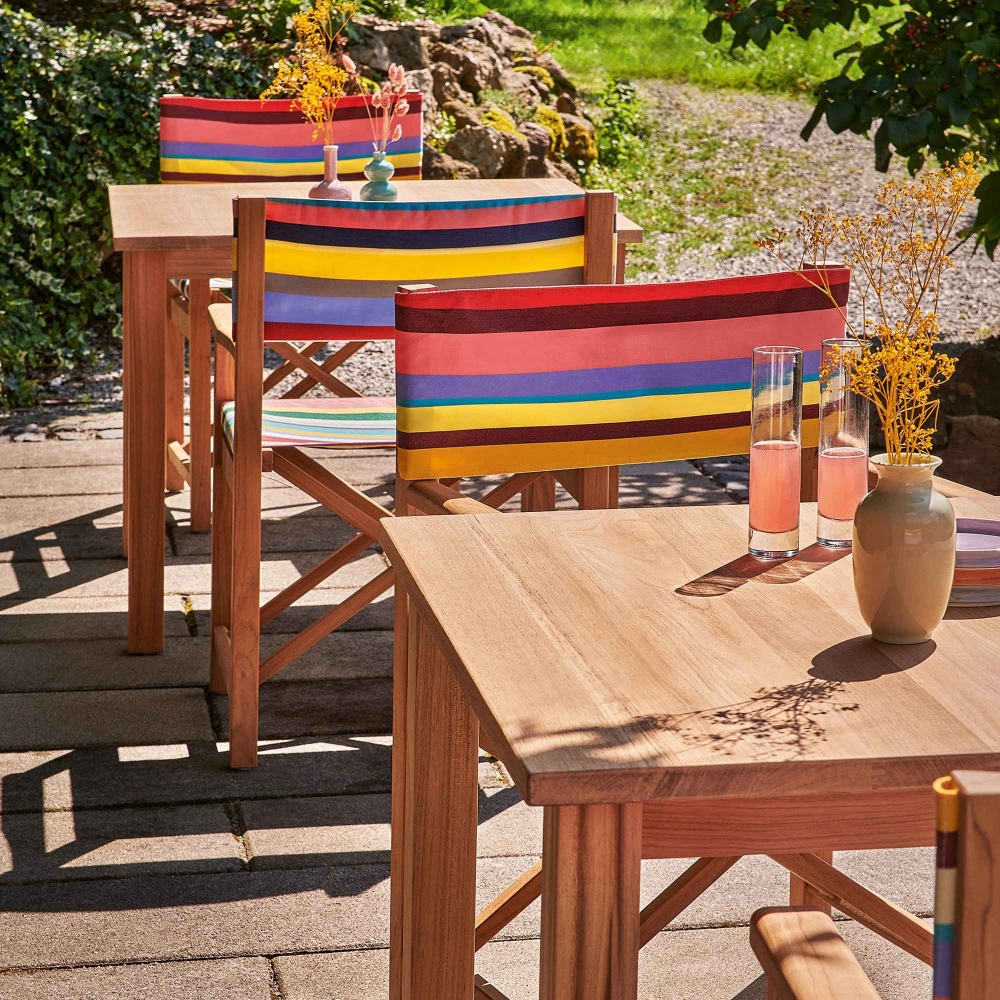 Weishäupl Cabin outdoor square table 90x90x74h cm