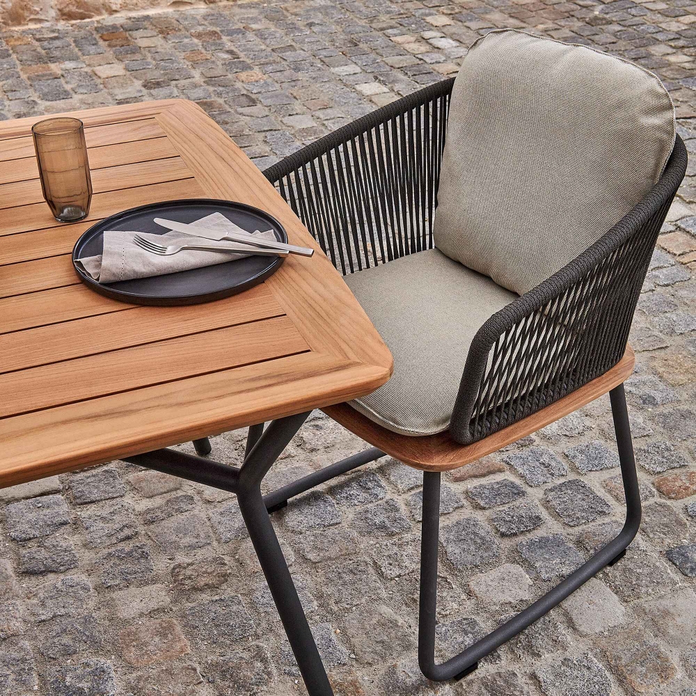 Weishäupl Denia square outdoor table 100x100x73h cm