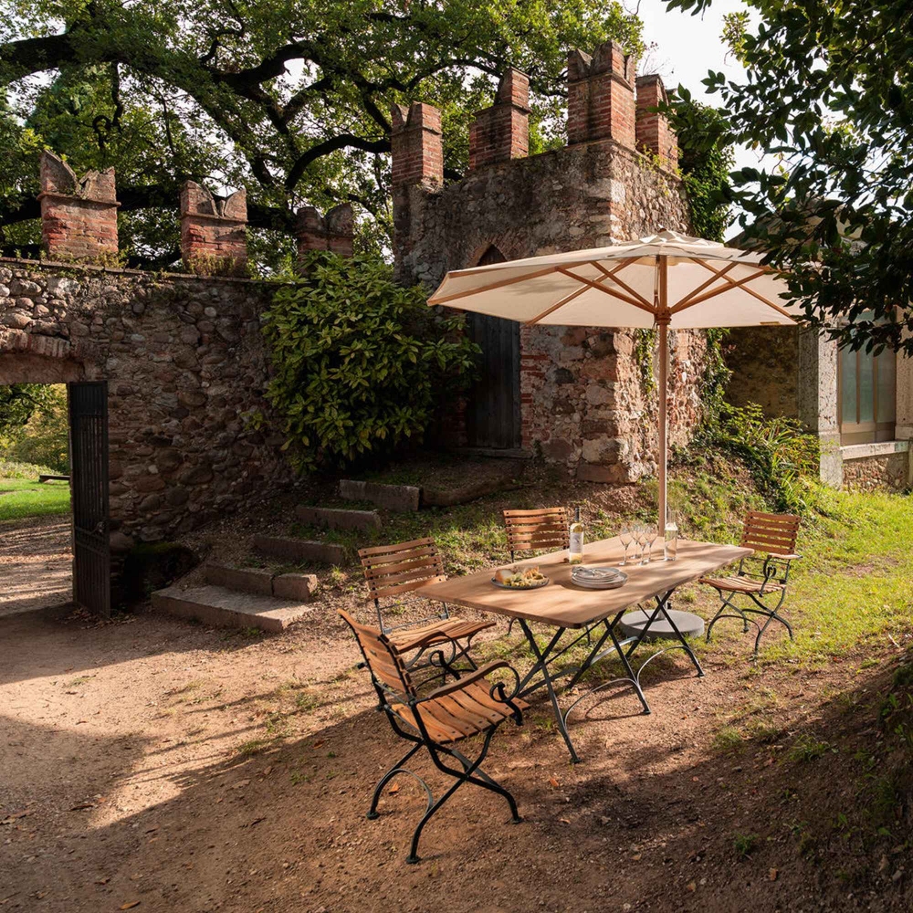 Weishäupl Tavolo rettangolare da esterno Classic 180x80x73h cm