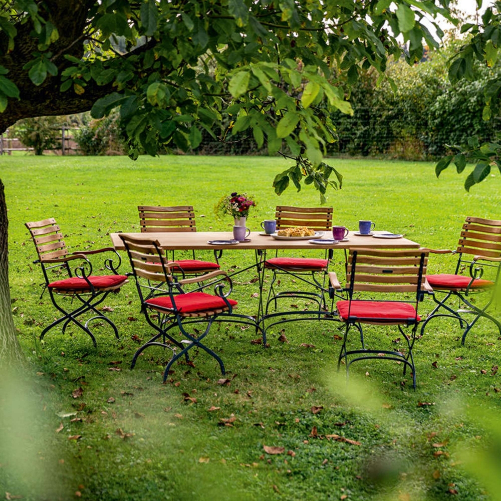 Weishäupl Tavolo rettangolare da esterno Classic 200x90x73h cm