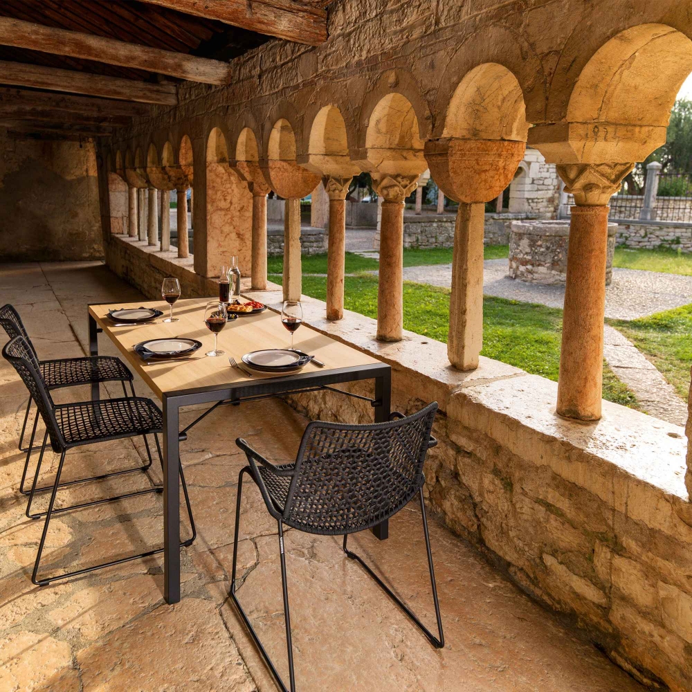 Weishäupl Flip outdoor table 180x90x74h cm