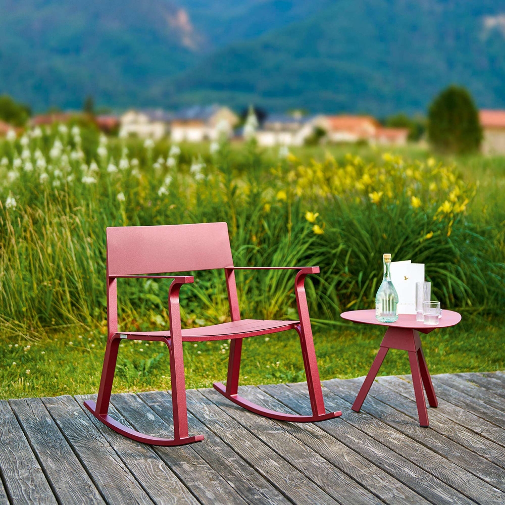 Weishäupl Tavolino da esterno Flow Ø53x43h cm