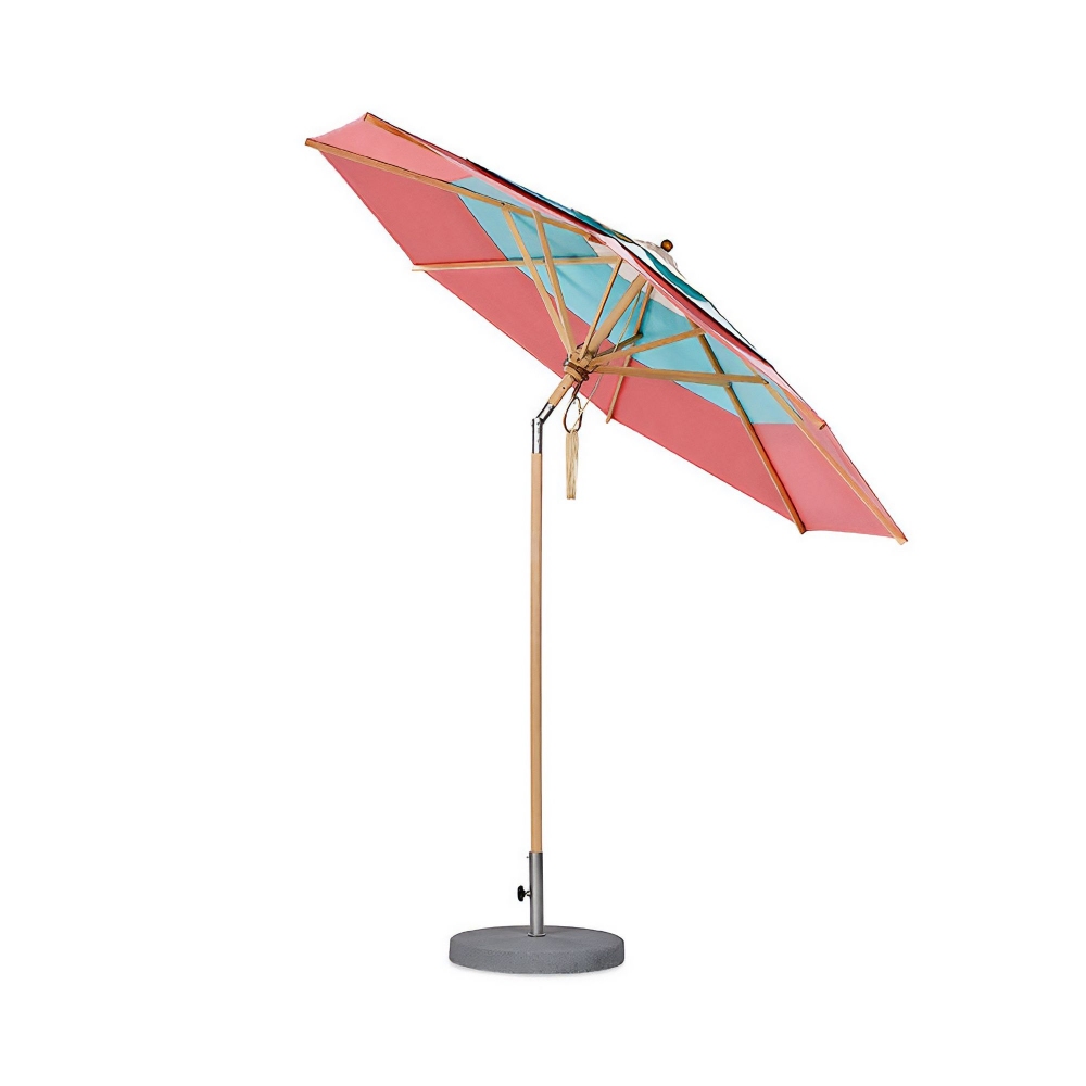 Weishäupl Ombrellone rotondo da giardino Klassiker - Base in cemento inclusa