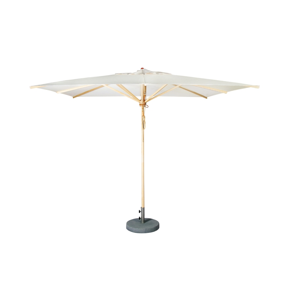 Weishäupl Klassiker round garden umbrella - Concrete base included