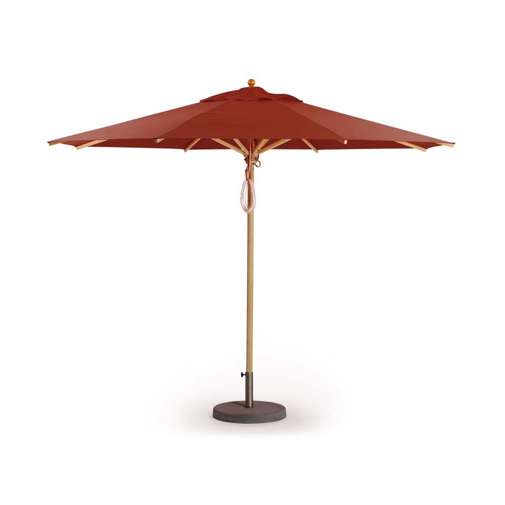 Weishäupl Klassiker round garden umbrella - Concrete base included