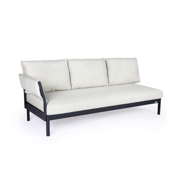 Weishäupl Minu 3-seater outdoor sofa - Right armrest
