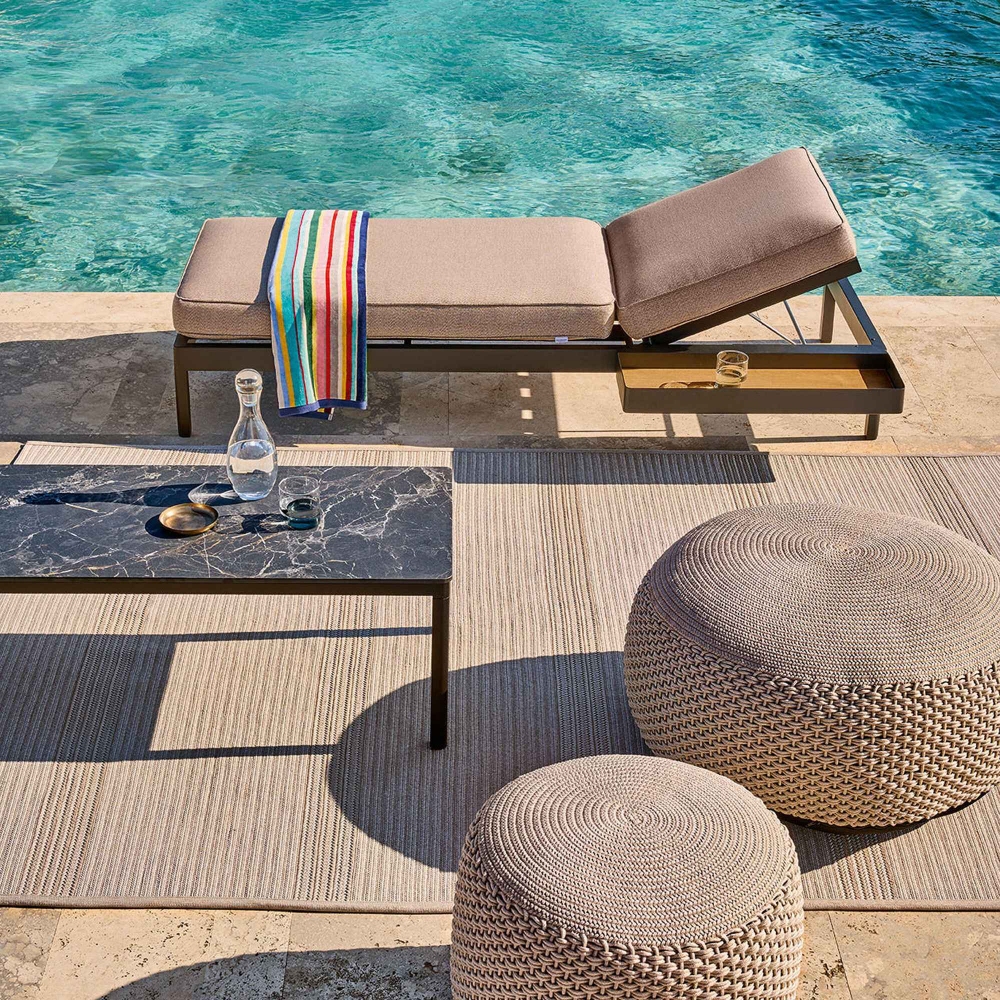 Weishäupl Minu outdoor lounger 200x77x71h cm