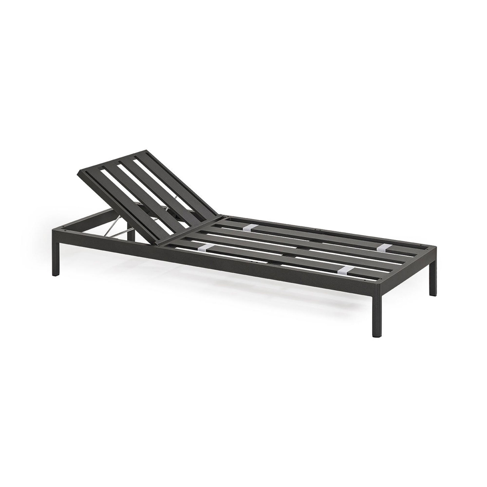 Weishäupl Lettino da esterno Minu 200x77x71h cm