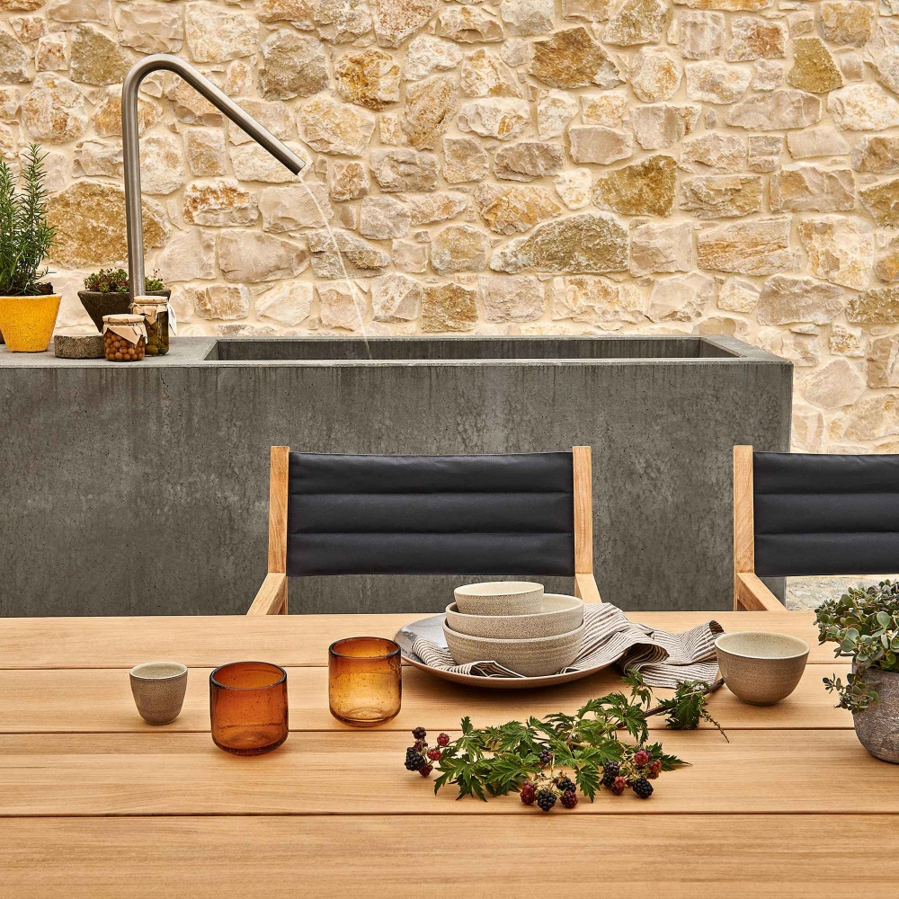 Weishäupl Tavolo da esterno Loft 200x90x74h cm