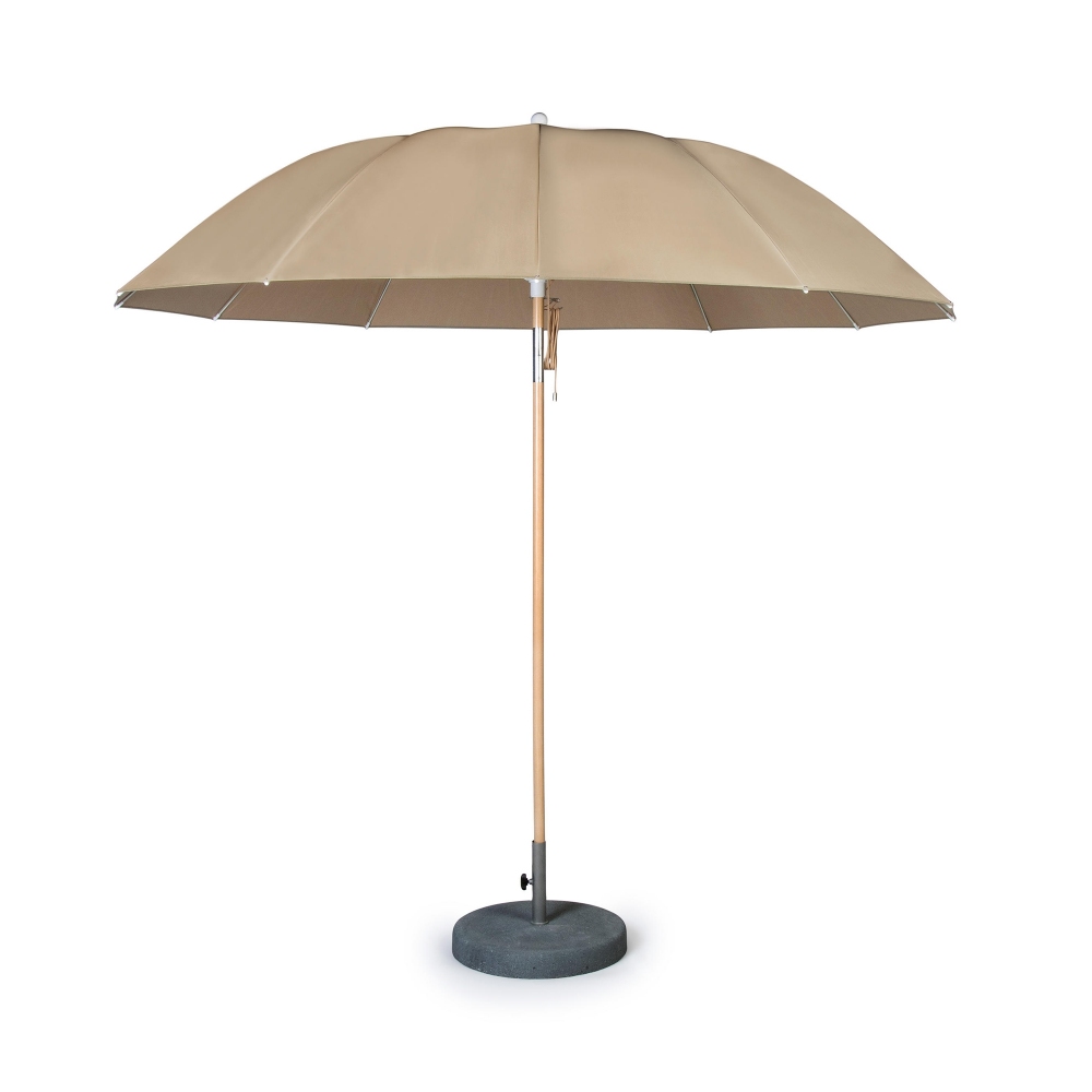 Weishäupl Pagoda garden umbrella diam. 240 cm - Round concrete base included