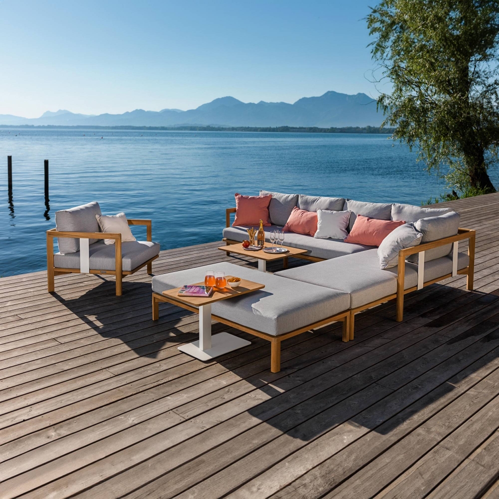 Weishäupl New Hampton high outdoor coffee table 65x40x45h cm