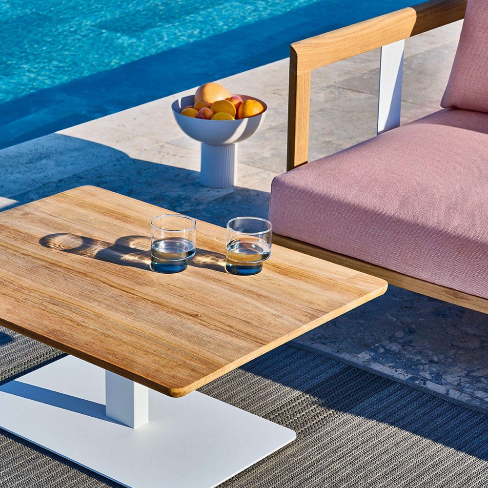 Weishäupl New Hampton low outdoor coffee table 80x60x33h cm