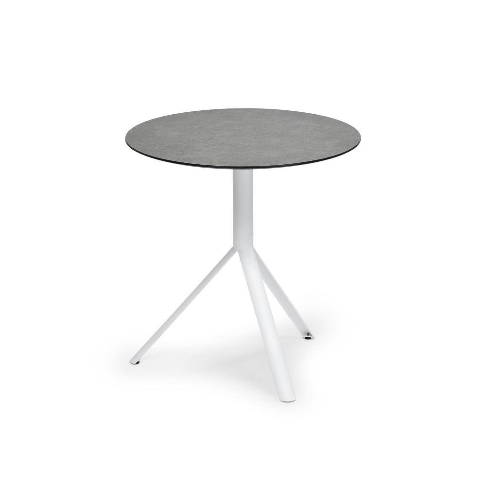 Weishäupl Tavolino bistro da esterno Trio Ø70x73h cm