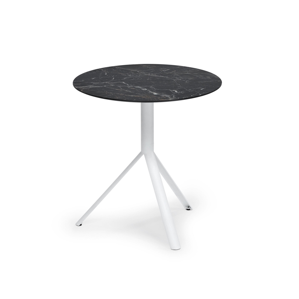 Weishäupl Tavolino bistro da esterno Trio Ø70x73h cm