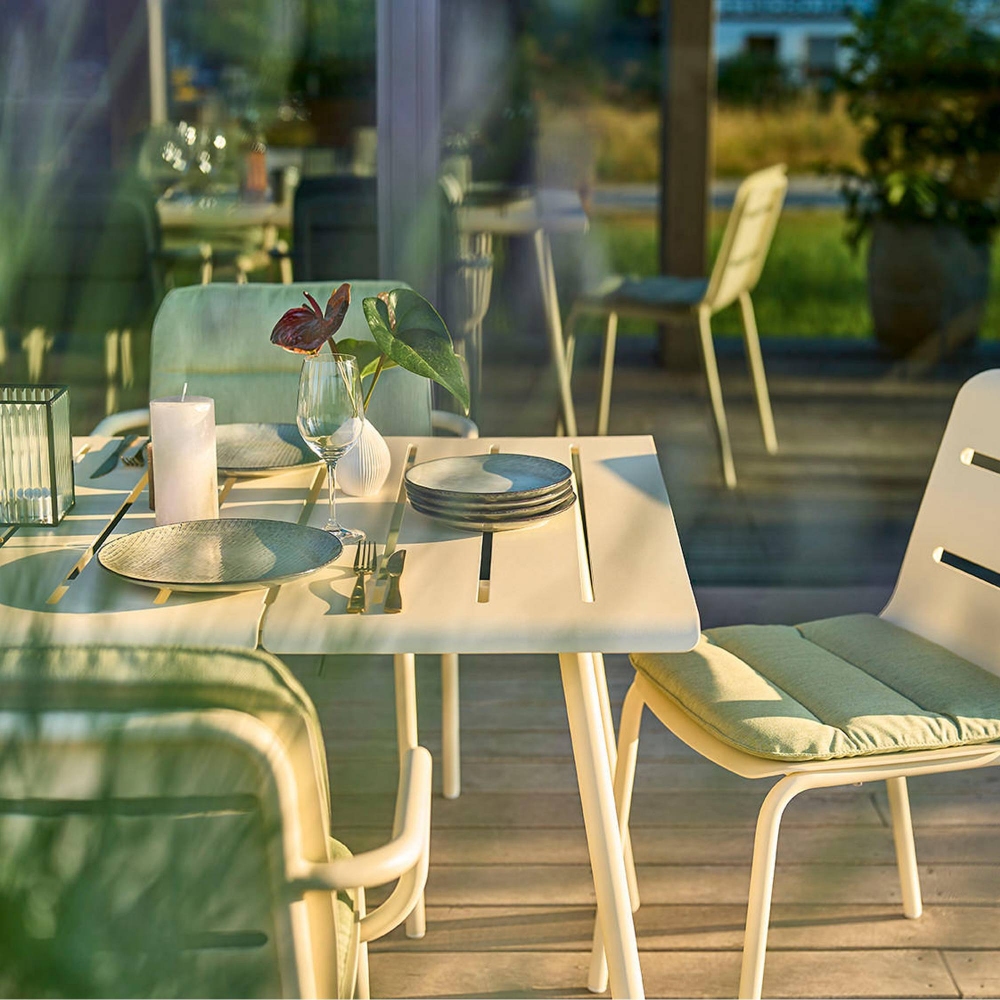 Weishäupl Tavolo da esterno Vapio 90x90x74h cm