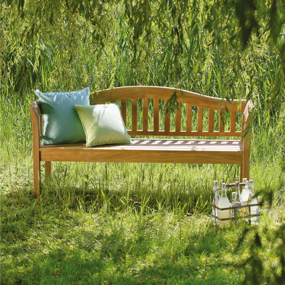 Weishäupl Viktorian outdoor 3-seater bench