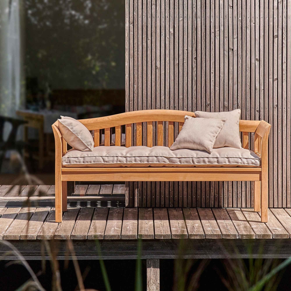 Weishäupl Viktorian outdoor 3-seater bench