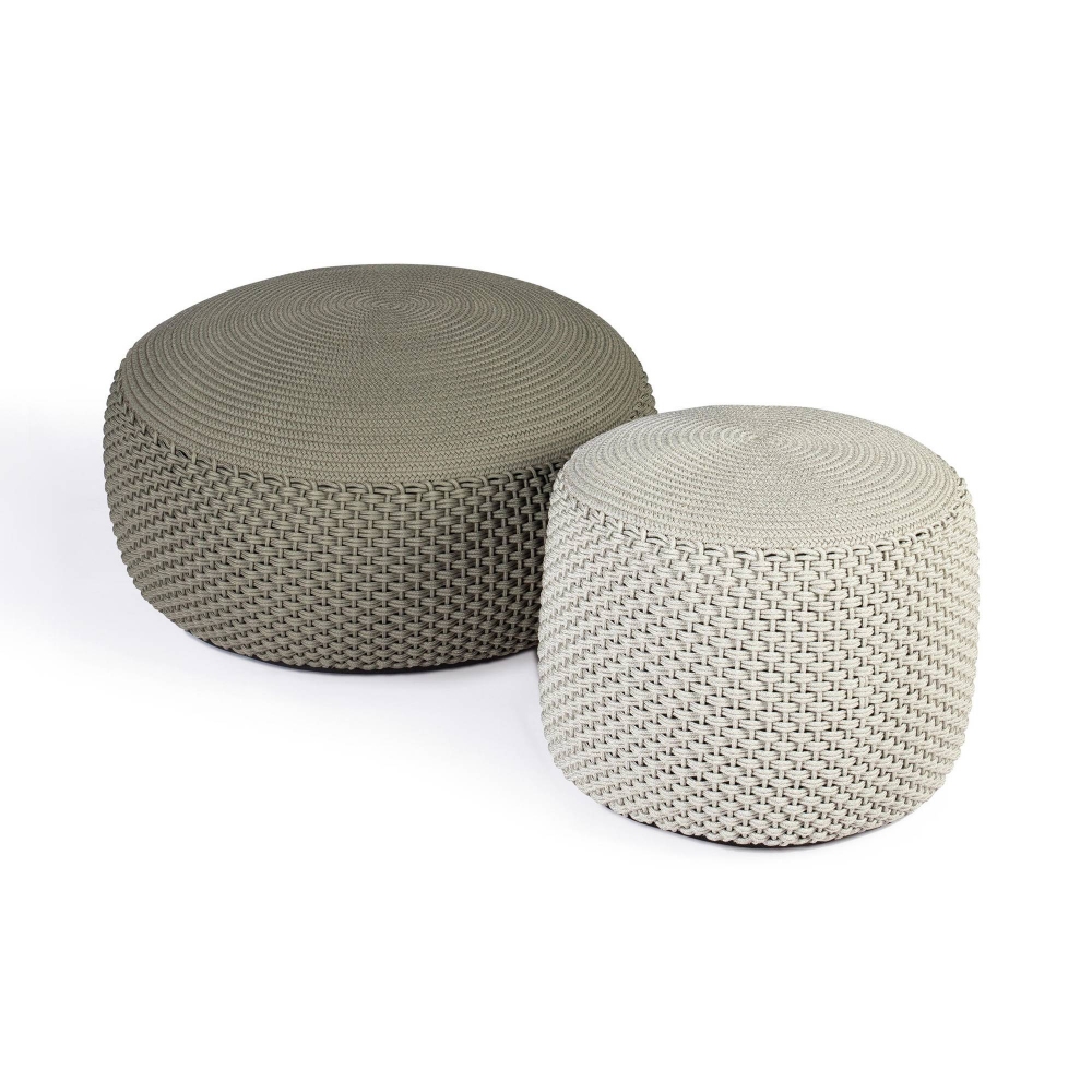 Weishäupl outdoor small pouf Ø55x50h cm