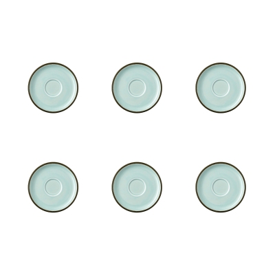 Rosenthal 6 Profi Casual porcelain espresso cup saucers 13 cm