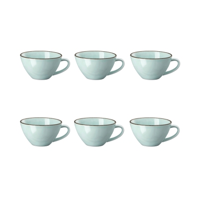 Rosenthal 6 Profi Casual porcelain combi cups 23 cl