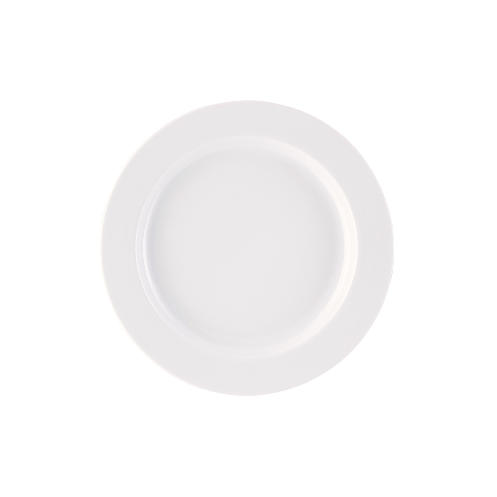 Rosenthal Form 1382 Weiss set of 6 dinner plates with brim 22 cm