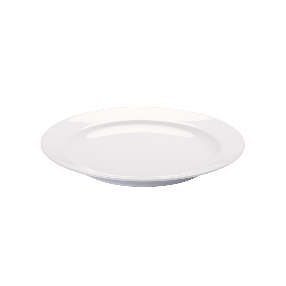 Rosenthal 6 piatti piani con falda Form 1382 Weiss 25 cm