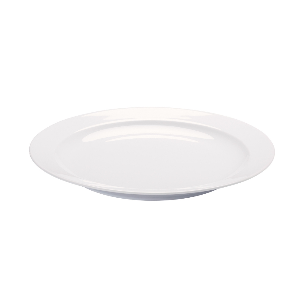 Rosenthal 6 piatti piani con falda Form 1382 Weiss 26 cm