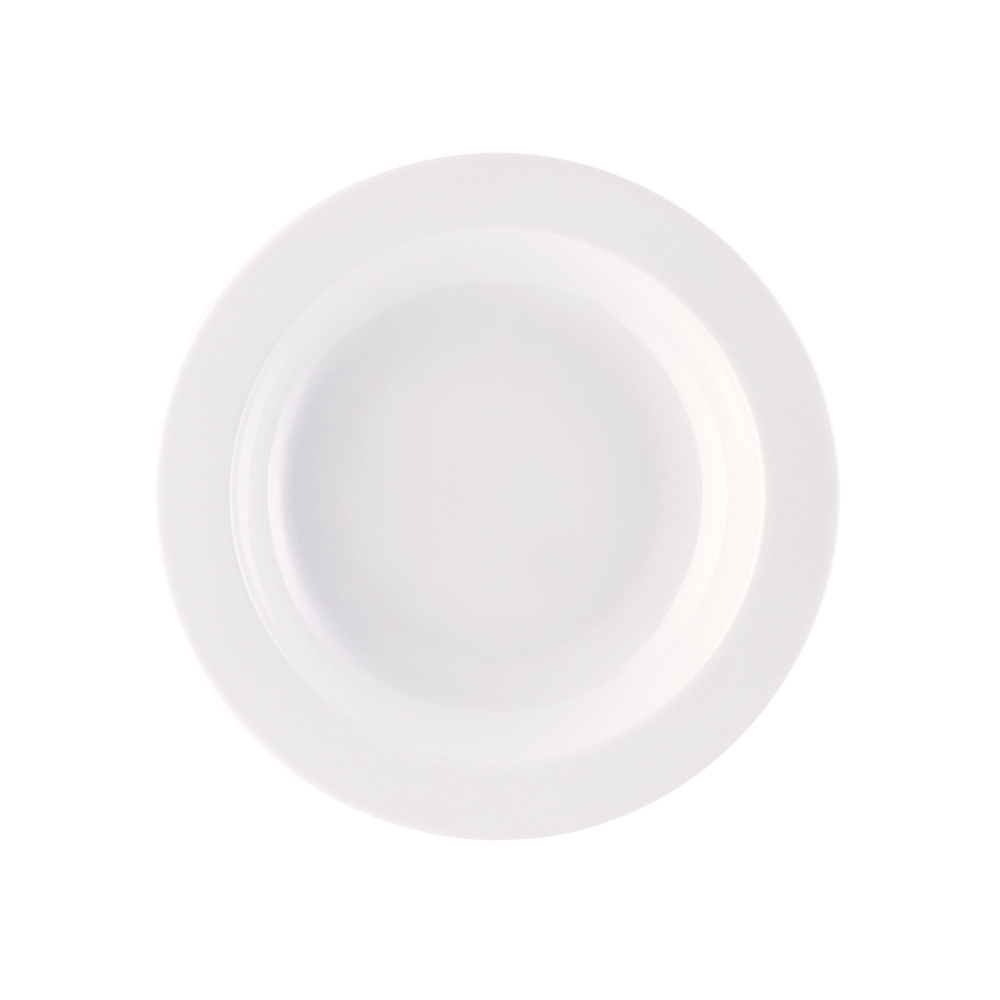 Rosenthal Form 1382 Weiss set of 6 soup plates with brim 23 cm