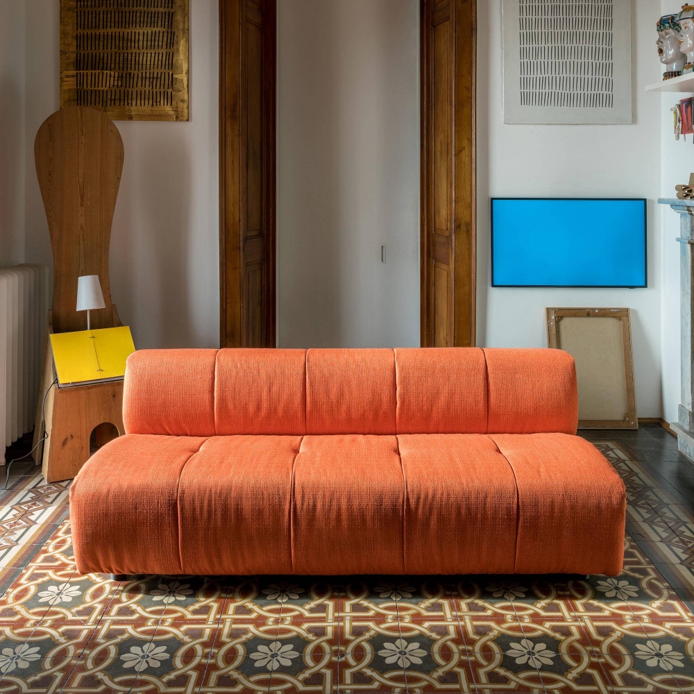 Campeggi Divano letto matrimoniale 3 posti Piazzagrande 160x95 cm