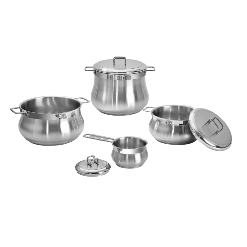 Barazzoni Batteria di pentole 7 pz Tummy