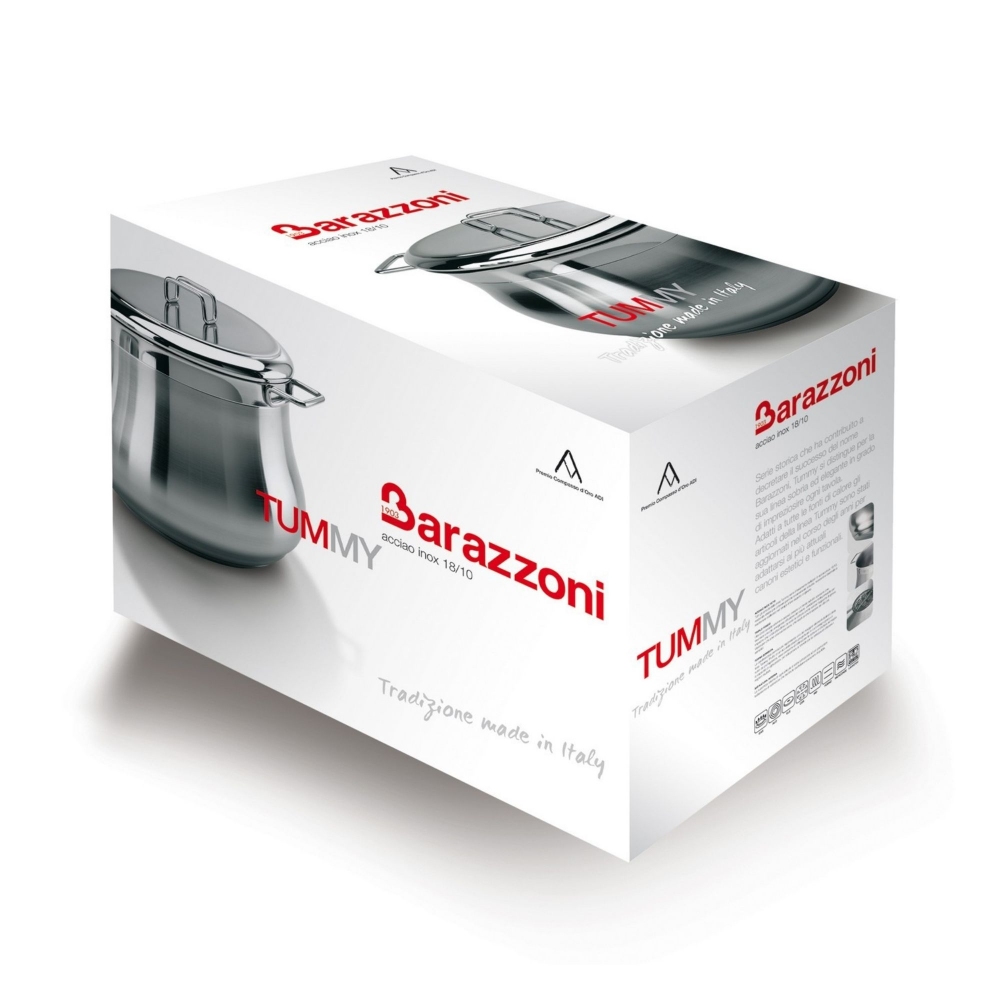 Barazzoni Batteria di pentole 7 pz Tummy