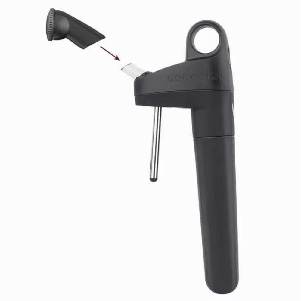Coravin Pivot+ Black Wine Preservation System 6 pcs