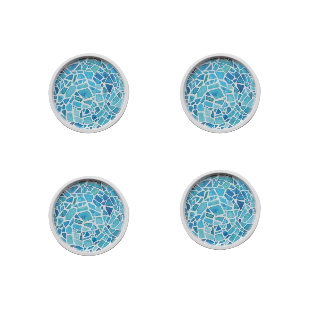 Arthur Krupp Set 4 piatti Mosaic diam...