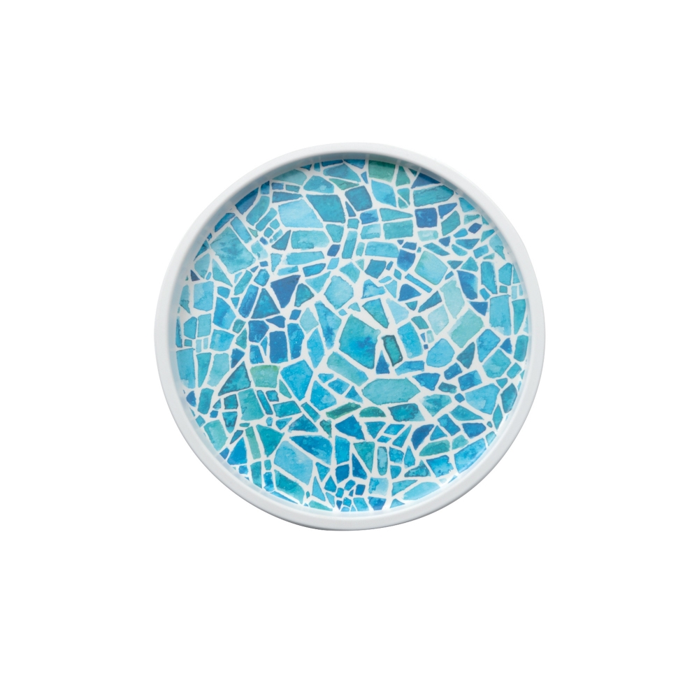 Arthur Krupp Set 4 piatti Mosaic diam 18 cm