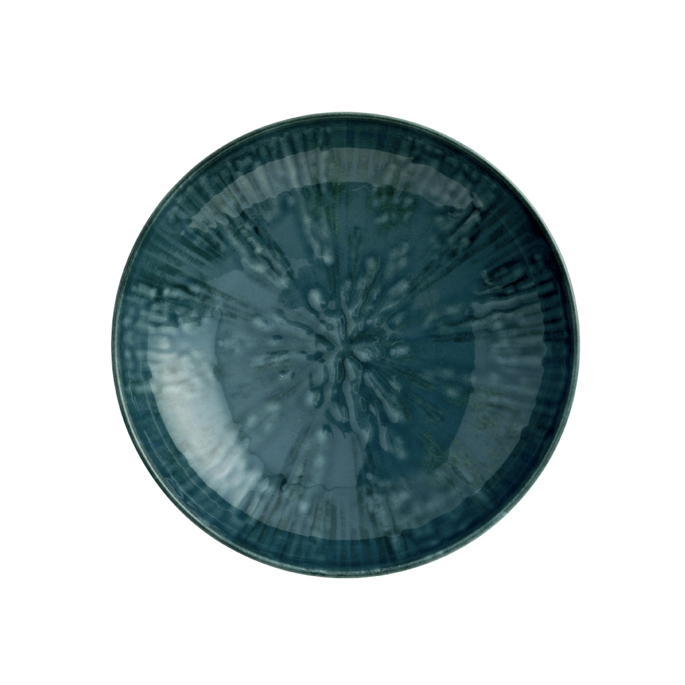 Arthur Krupp Set of 4 Fusion Blue deep plates diam. 22 cm