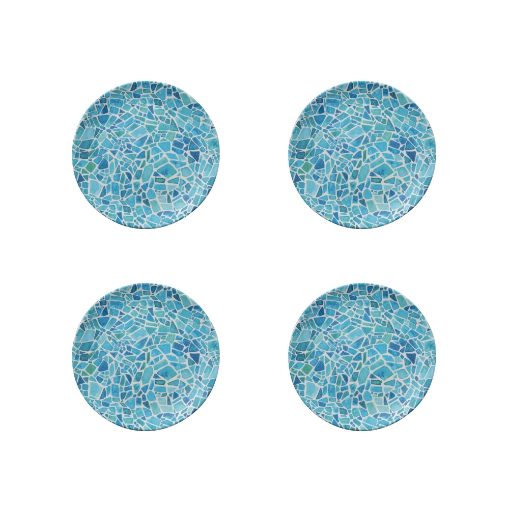 Arthur Krupp Set of 4 Mosaic dinner...