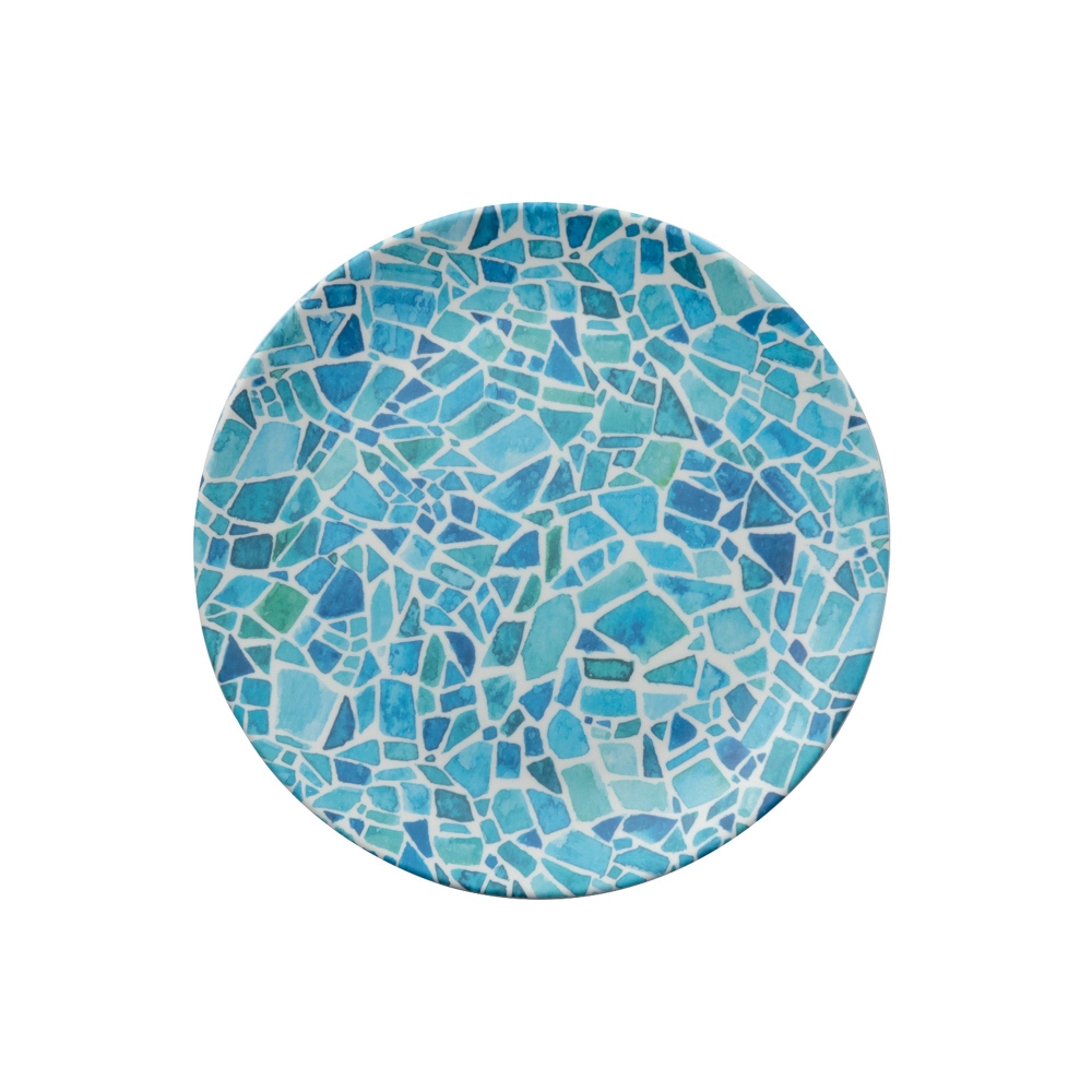 Arthur Krupp Set 4 piatti piani Mosaic diam 20 cm