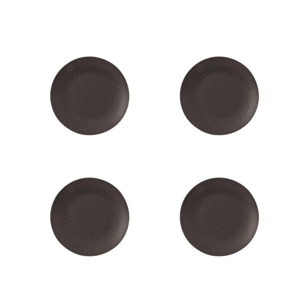 Arthur Krupp Set of 4 Stoneware Onyx...