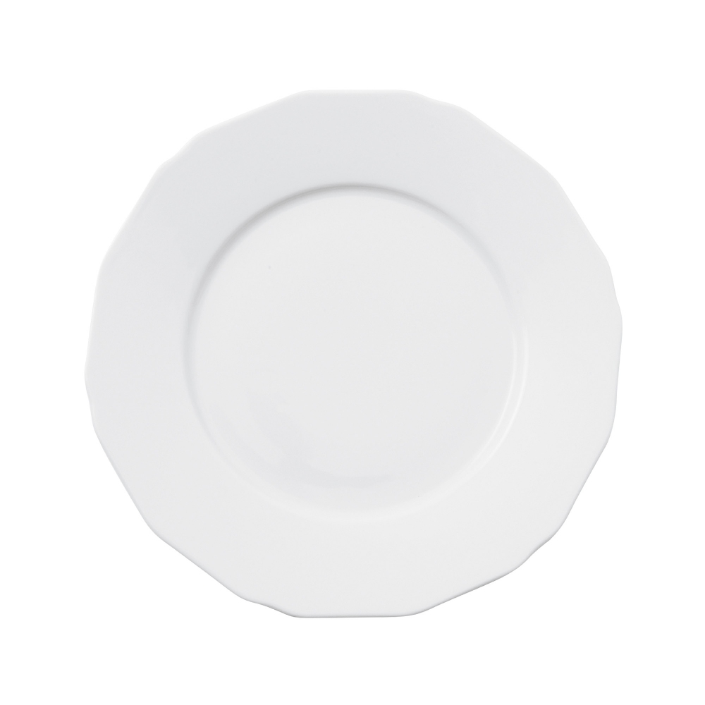 Arthur Krupp Set 4 piatti piani Garden White diam 28.5 cm