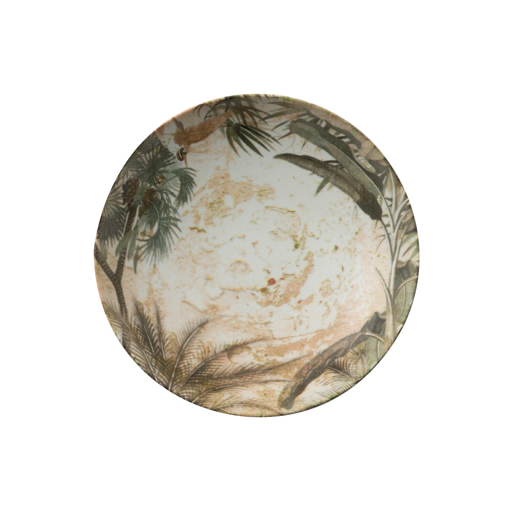 Arthur Krupp Set of 4 Stoneware Eden dinner plates diam. 22 cm