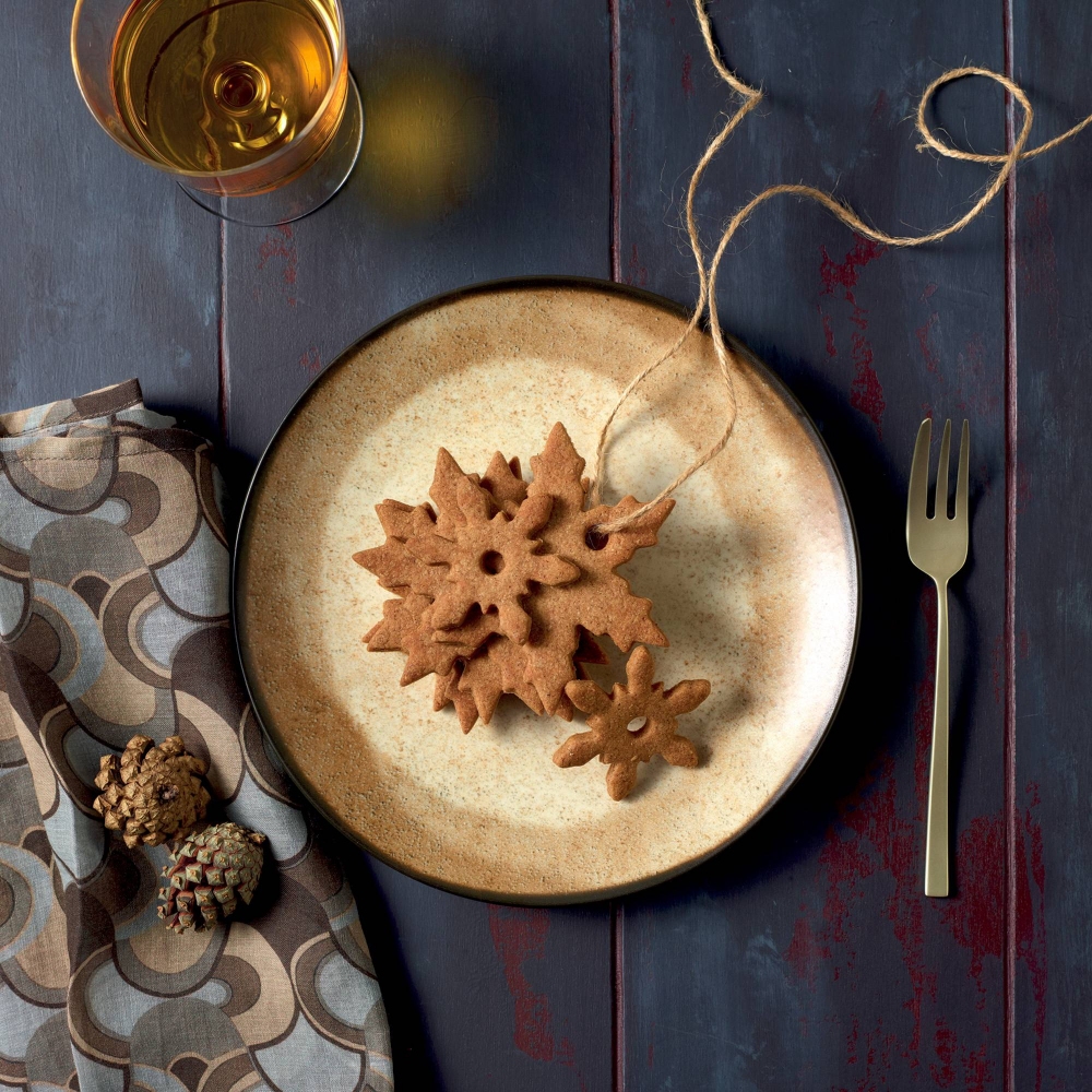 Arthur Krupp Set 4 piatti piani diam 20 cm Stoneware shade matt earth